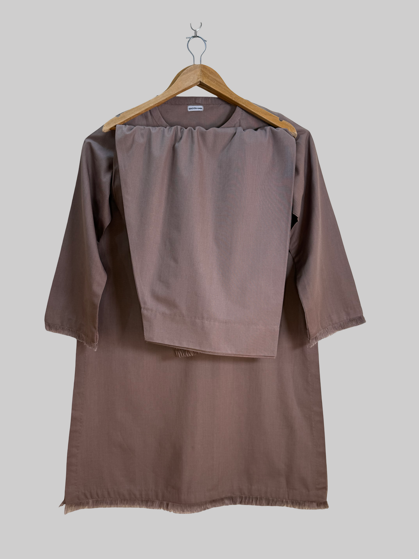 Solid BEIGE BROWN 003 (2PC)