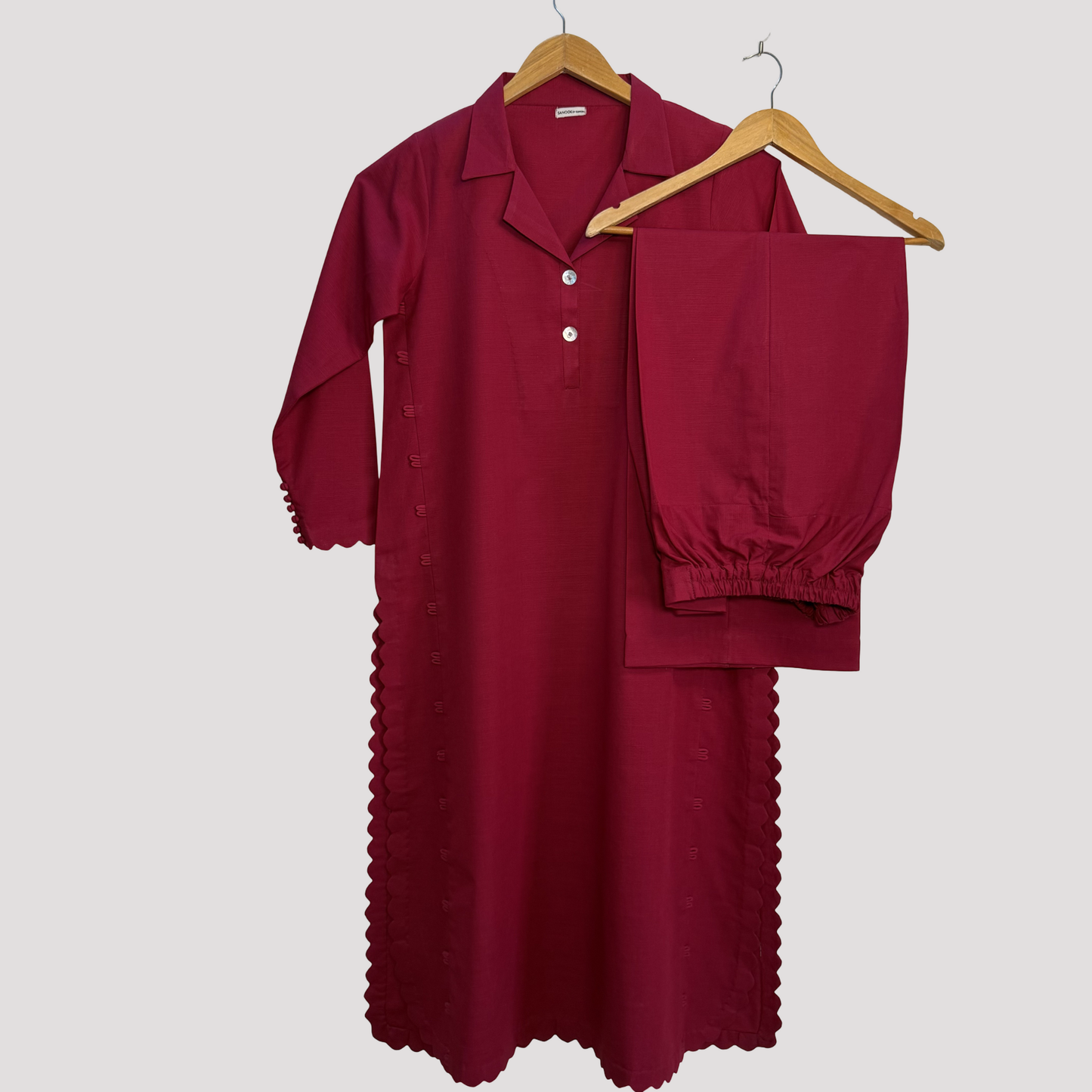 Solid MAGENTA PINK 0059 (2PC)